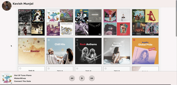 react-spotify play playlist